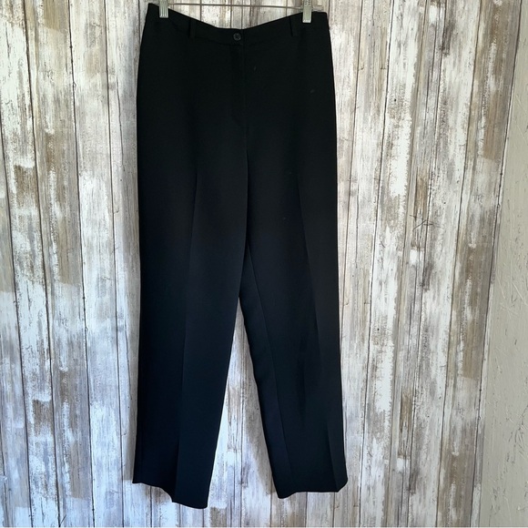 Loft Black Straight Leg Pants - Picture 1 of 6